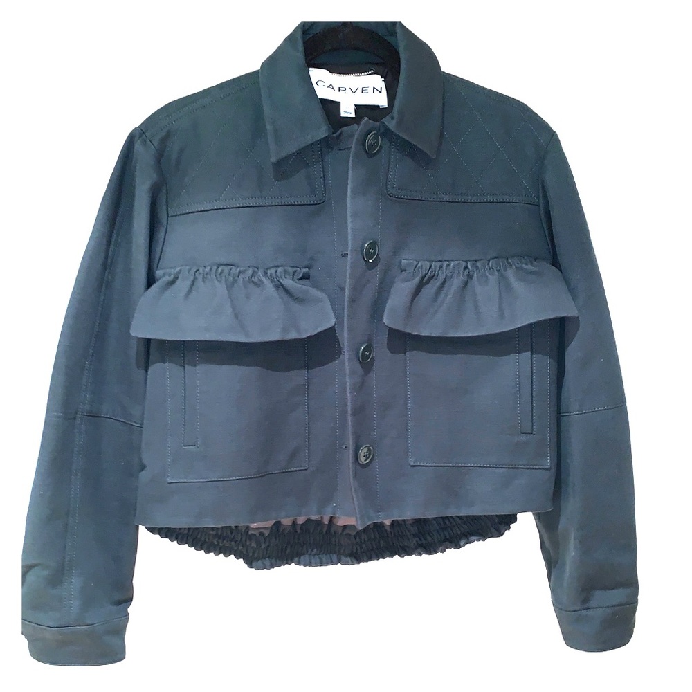 Carven Forest Green Jacket